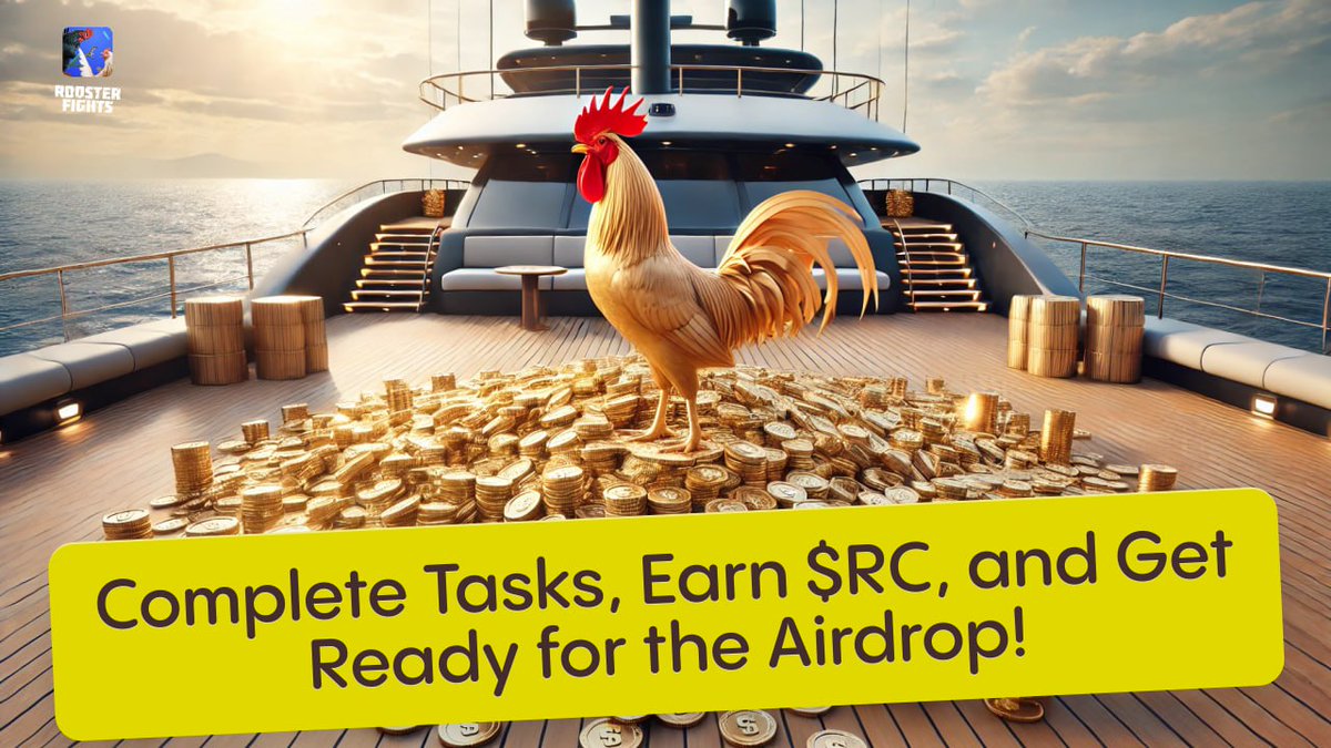 rooster_fights's tweet photo. 🎯 Point Program is Live – Let the Farming Begin! 💰

The wait is over! Our brand-new Point Program is officially launched, and it's time to start earning those sweet $RC tokens. Ready to rake in rewards faster than a rooster on caffeine?

✅ Complete Tasks: Head over to the marketplace, explore fresh tasks, and start racking up points. Don’t worry, no feathers will be harmed in the process!

💡 Earn More, Gain More: The more tasks you complete, the bigger your $RC rewards. It’s simple—jump in, take action, and boost your earnings. Easy peckings!

🐓 Rooster Referrals: Invite your rooster buddies to join the game, and once they play a match, you'll earn even more $RC tokens! It’s a win-win situation: more roosters, more rewards! 💸 

🔥 Upcoming Airdrop Alert: All those $RC tokens will come in handy for the upcoming airdrop. So start stacking NOW or regret it later!

What are you waiting for? Dive into the marketplace and start earning those $RC tokens like a champ! 🎯 https://t.co/ATy4k3uiH5

Curious about the utility of the $RC token? Stay tuned — updates are coming soon!