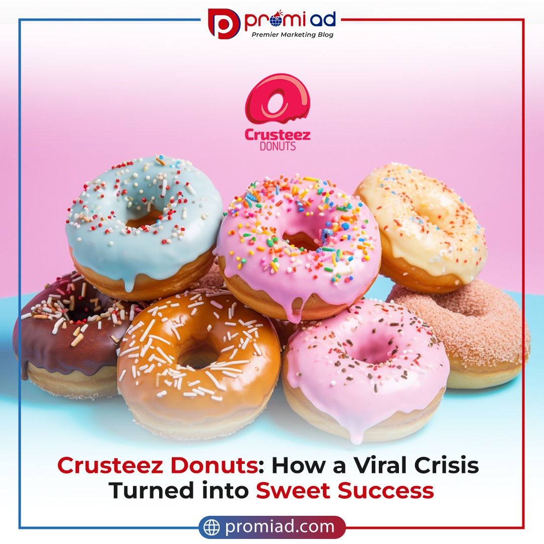 promiad's tweet photo. 𝐇𝐨𝐰 𝐚 𝐕𝐢𝐫𝐚𝐥 𝐂𝐫𝐢𝐬𝐢𝐬 𝐓𝐮𝐫𝐧𝐞𝐝 𝐢𝐧𝐭𝐨 𝐒𝐰𝐞𝐞𝐭 𝐒𝐮𝐜𝐜𝐞𝐬𝐬: https://t.co/ABiEe92Loh Every brand crisis has the potential to either break or build a brand and Crusteez Donuts chose the sweeter path. #crusteezdonuts https://t.co/LxamT4CJL7