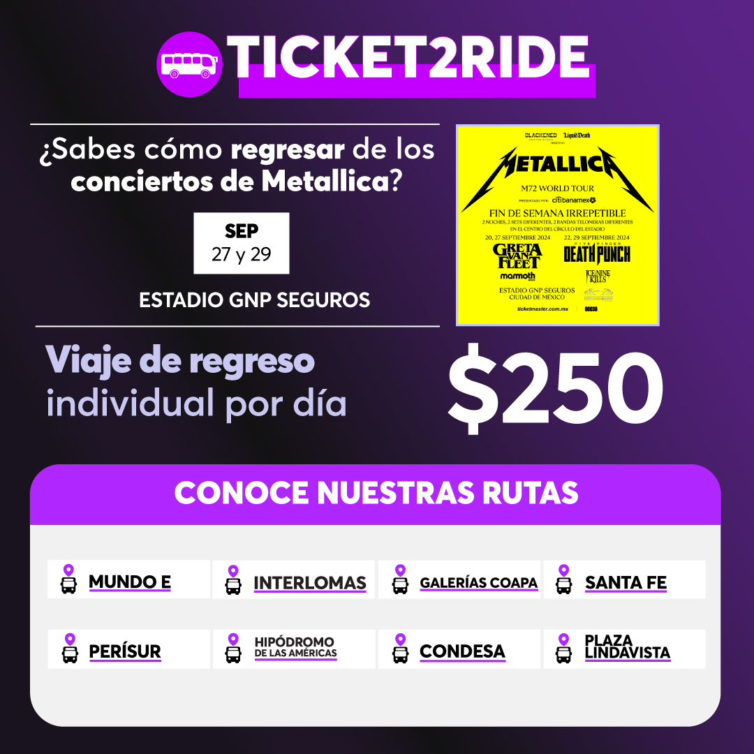 Ticketmaster México tweet media