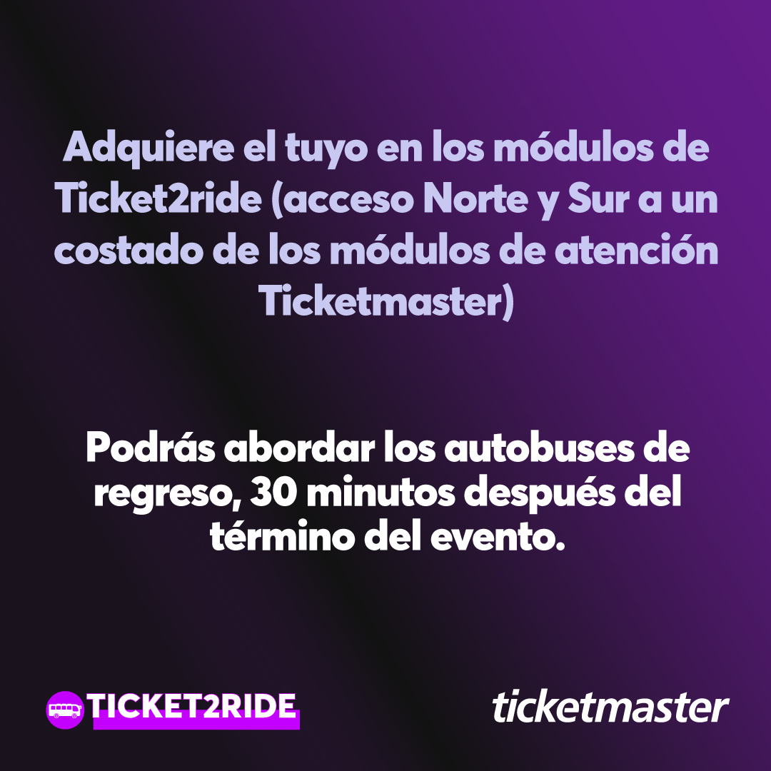 Ticketmaster México tweet media