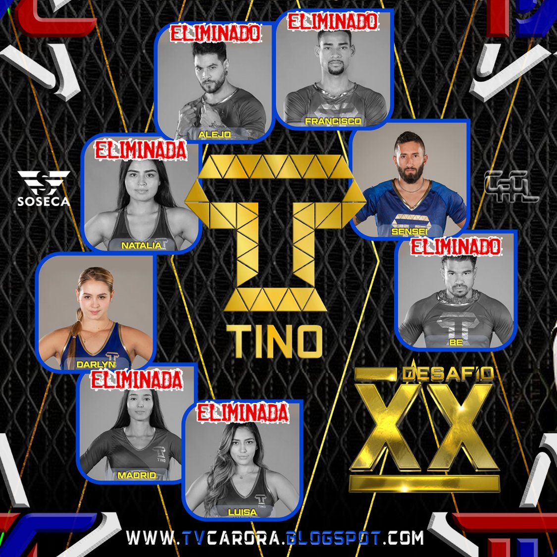 #DXX Los #eliminados  y los #Salvados son #Jerry y #Karoline del #Desafio 2024 con #AndreaSerna y #MafeAristizabal por #TvCarora Tu Canal..! Equipo #Tino y equipo #Pibe #DesafíoXX #DXX2024 #Desafío #Desafio20años #Desafío20años #Desafío2024 #TVC #CACL #SoSeCa #DXXxTVC