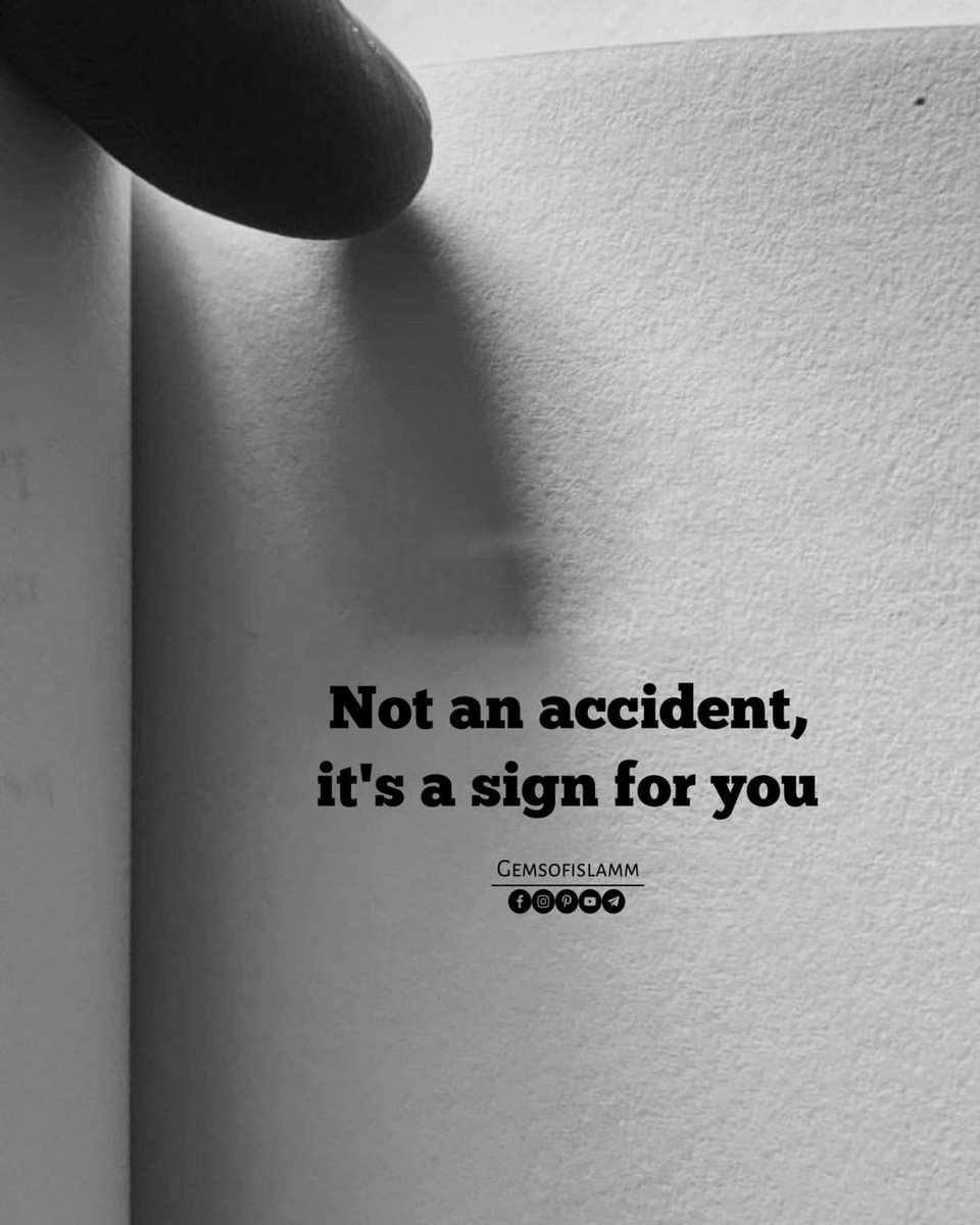 ▪︎》Not an accident, it's a sign for you.📚

▪︎》Thread 🪡