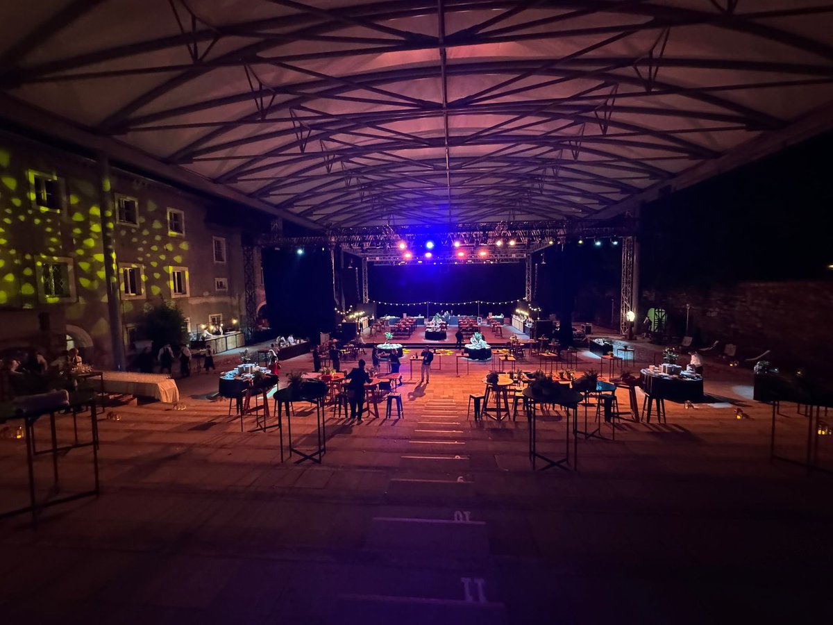 cin_eu's tweet image. Ready for #ECC10 Ljubljana Conference Party? 🌟 Starting soon from ⏰ 20.00 at📍Križanke in the city centre! 

#ECREA24 #party #pco #conference #tonight