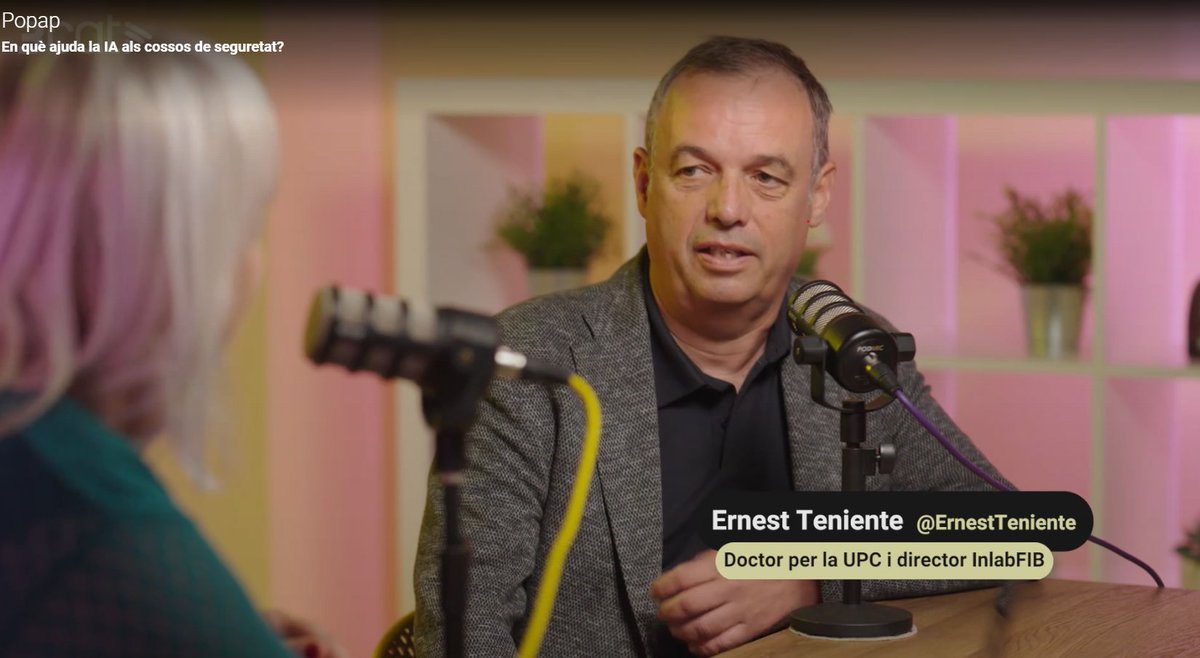 L'Ernest Teniente(<a href="/ErnestTeniente/">Ernest Teniente</a>), director de l'<a href="/inLabFIB/">InLab FIB</a>, ha estat entrevistat al programa #PopapCatRàdio per explicar com, en col·laboració amb els <a href="/mossos/">Mossos</a>, han desenvolupat una eina d'IA per a la gestió eficient de patrulles policials. Més informació: ccma.cat/3cat/en-que-aj…