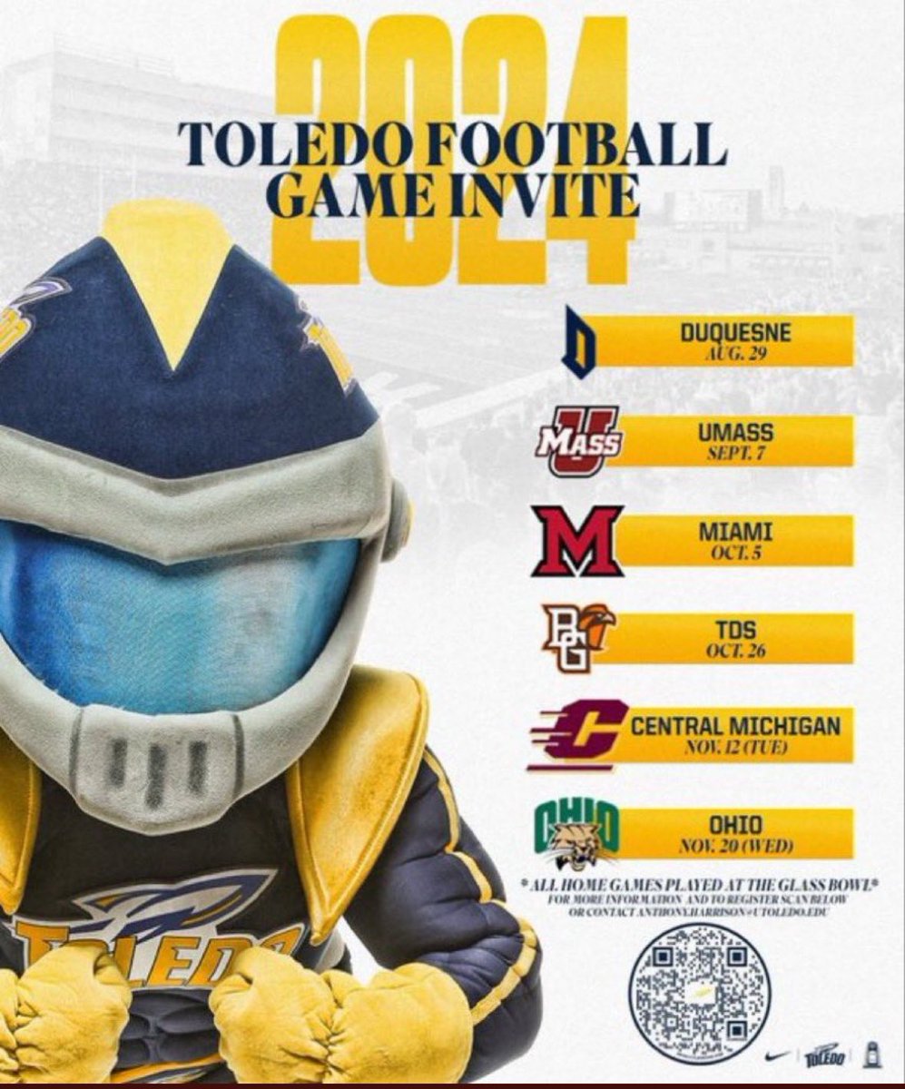 Thanks <a href="/ToledoFB/">Toledo Football</a> for the invite
<a href="/ToledoQBs/">Robert Weiner</a> <a href="/qbslack12/">Michael Slack</a> <a href="/SCHawksFootball/">Spruce Creek Hawks Football</a> <a href="/Kylemink3112/">Kyle Minckler</a>
