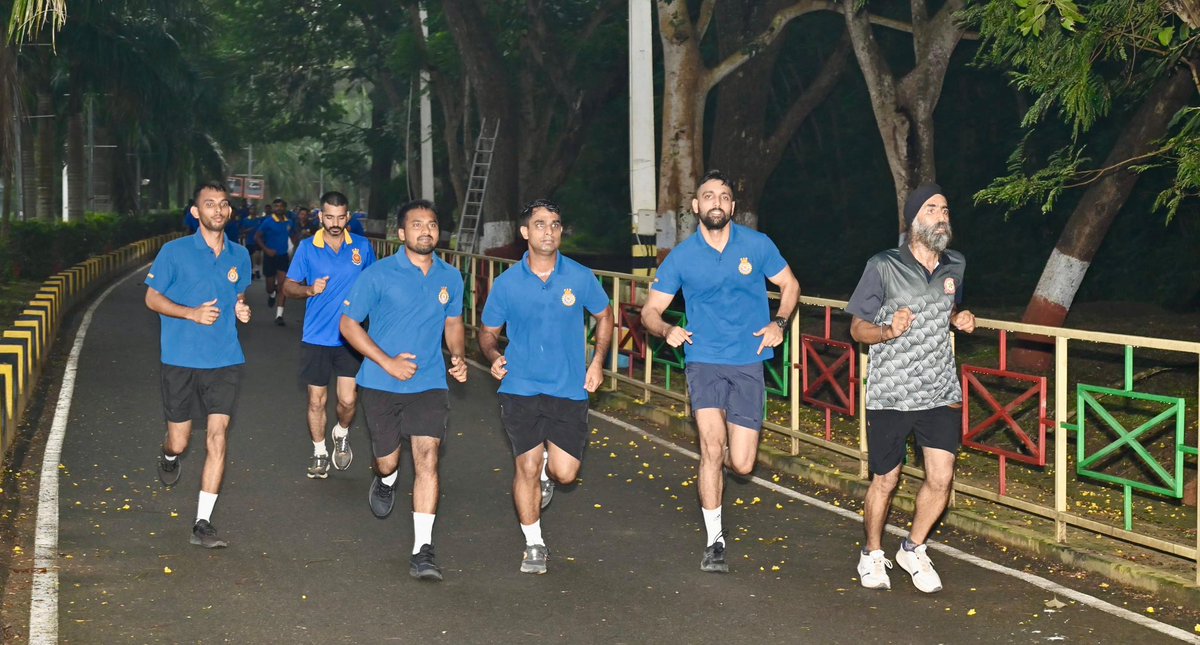 IN_Chilka's tweet image. Every Step Counts, Every Mile Inspires!&quot; 🏃‍♂️
As part of the #90DayFitness Programme, #INSChilka organised #RunForFun showcasing  collective passion for #fitness. It was fun running together, and everybody enjoyed the experience, reinforcing commitment to healthy lifestyle.