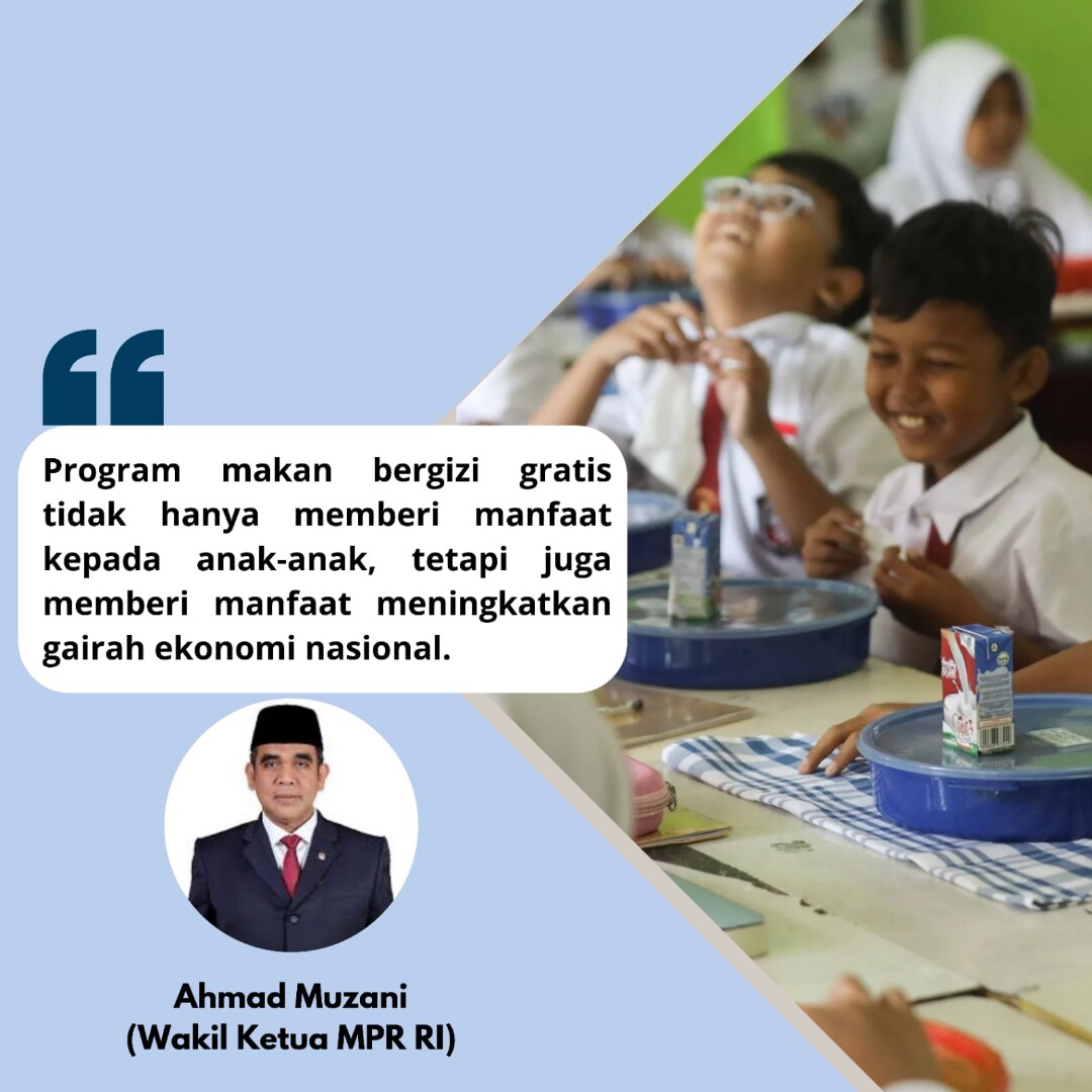 TRAWL_id's tweet image. Program makan bergizi gratis Prabowo dorong ekonomi lokal, serap tenaga kerja, dan entaskan kemiskinan.

#IndonesiaEmas #ProgramPresiden #ProgramNasional #PresidenPrabowo #PrabowoSubianto #PrabowoUntukRakyat #KesehatanGratisUntukSemua #RumahSakitBerkualitas #IndonesiaEmas2045