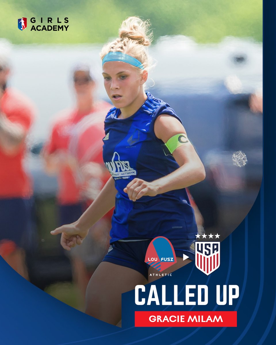Congratulations to Paige Pasinski, Natalie Chudowsky, Hannah Folliard, and Gracie Milam for being called up to represent the USA U17 WYNT for the September training camp in Fayetteville, Georgia! 🌟⚽️🇺🇸