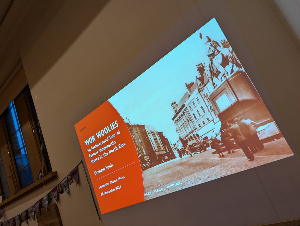 soult's tweet image. Ready to talk Woolworths history with the #Lanchester Church Wives!