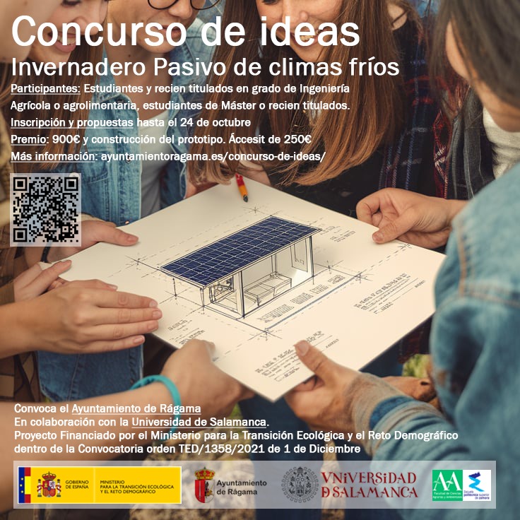 PPG_USAL's tweet photo. ⚠️ ¿Eres estudiante o recién titulado en el Grado de Ingeniería Agrícola, Agroalimentaria o Máster en Ingeniería Agronómica? Si es así, te animamos a participar en este concurso de ideas propuesto por el Ayuntamiento de Rágama en colaboración con la Universidad de Salamanca 👇🏽 https://t.co/S4kPXLs9hx