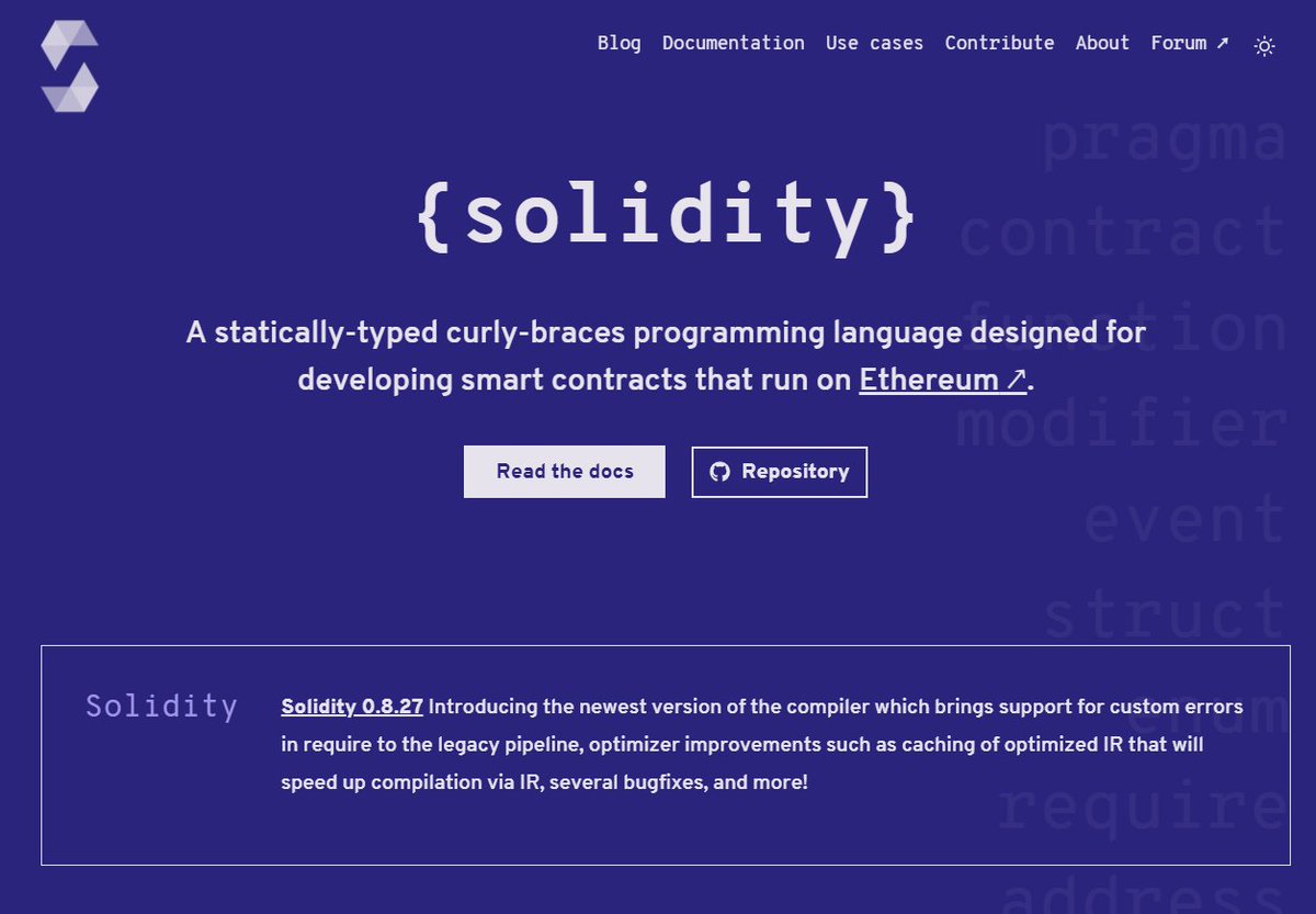 Rajput_Mohit19's tweet photo. "One day of Solidity exploration, and I'm basically a crypto pro now! π #Solidity #Blockchain #CryptoPro #SmartContracts #LearningJourney #FutureCoder" https://t.co/QyfUDZjR1r