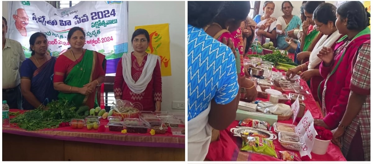 DrdaRangareddy's tweet image. As part of Swachhata Hi Seva 2024, organized food fest creating awareness on Swachha food intiation, Swachhata Pledge held, conducted Shramadanam creating Swachhata awareness at Kandukuar(M) by MPDO,Tahsildar,MPO. SHGs,MSWs, PSs participated. @CollectorRRD @ACLB_Rangareddy @TSSMB
