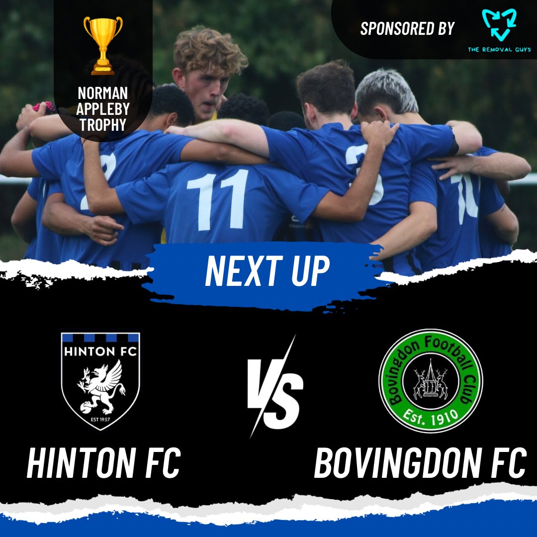 Hinton FC (@_hintonfc) on Twitter photo π¨π‘ππ«π§ π¨π£π¨
Our First team are in cup action this weekend as we welcome <a href="/BovingdonResos/">Bovingdon Reserves</a> to the Enfield Bernabeu βΌοΈ
ποΈ Holtwhites Sport & Social Club
π Bovingdon Ressies
π 2pm
π Norman Appleby Trophy
#COYH π΅β«οΈ π¨π‘ππ«π§ π¨π£π¨
Our First team are in cup action this weekend as we welcome <a href="/BovingdonResos/">Bovingdon Reserves</a> to the Enfield Bernabeu βΌοΈ
ποΈ Holtwhites Sport & Social Club
π Bovingdon Ressies
π 2pm
π Norman Appleby Trophy
#COYH π΅β«οΈ