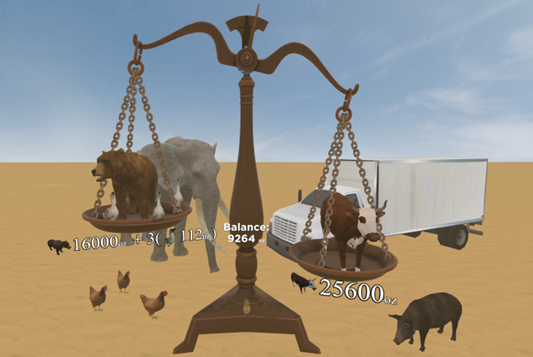 Ms. Lee-Lyttle and I led an algebra class activity in VXR Labs' "Algebra: The Scales of Al-Khwarizmi" today!  Students learned about solving equations by virtually weighing such items as cows, cabbages, bears, and yachts!  VR learning is fun!
<a href="/hickory_high/">Hickory High (NC)</a>
<a href="/hickoryschools/">Hickory City Schools</a>