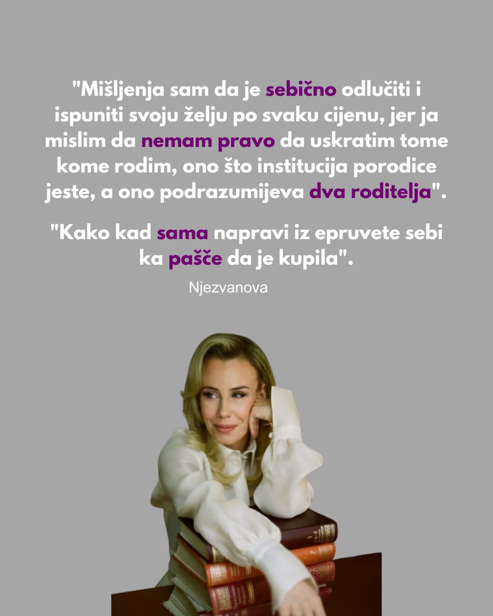 osnazzene's tweet photo. Žena može slobodno da odluči da li će se podvrgnuti vantelesnoj oplodnji i sama odgaja dete bez partnera JER ⬇️ https://t.co/Lv6bs9TKPi