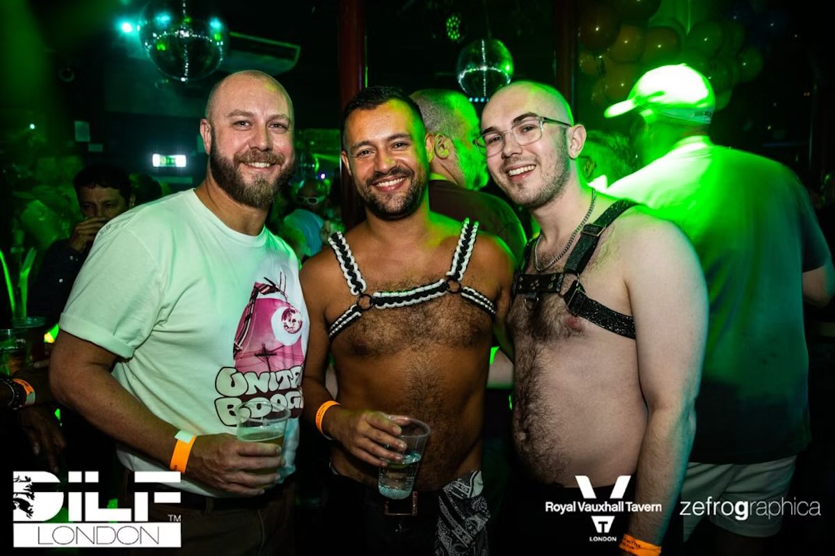 🥵 Here’s some sexy shots from <a href="/dilfuk/">DILFUK</a> September. DILF’s next party at The RVT is on Saturday 5th October 💥

📸 <a href="/zefrographica/">zefrographica 📸 🏳️‍🌈</a>