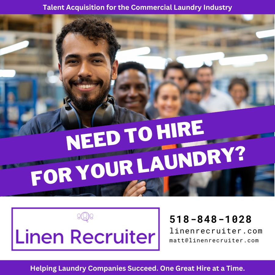 Looking to hire at your commercial laundry operation? We’ve got the industry expertise and network to deliver the best candidates.
⏱️ Save time and let us handle the hard-to-fill roles.
🌍 Access to over 9,000 laundry industry professionals.

#CommercialLaundry #RecruitingExperts