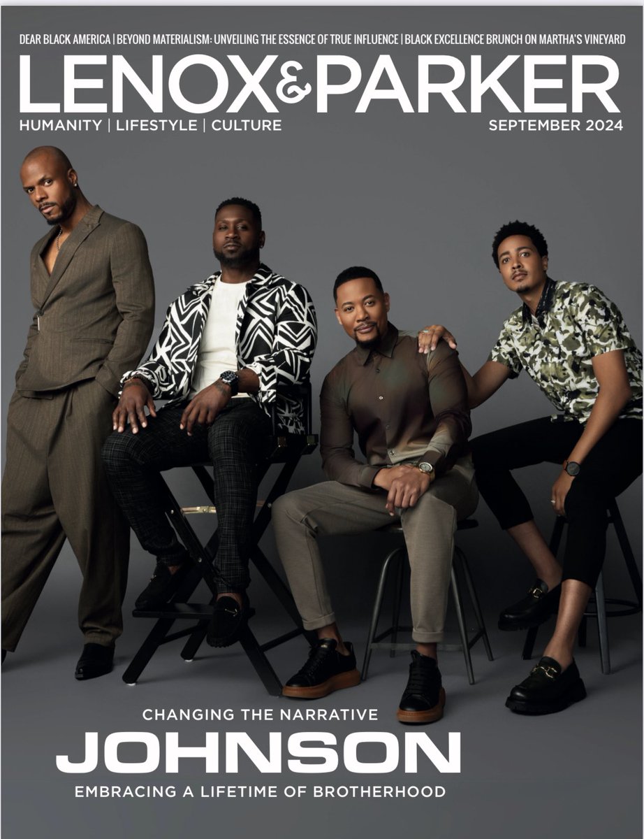 Thomas Q. Jones (@thomasqjones) on Twitter photo The Men of <a href="/JohnsonBounce/">JohnsonBounce</a> are honored to grace the September cover of Lennox&Parker magazine. ✊🏿👑
#JohnsonOnBounce #JohnsonOnHulu #Lennox&Parker The Men of <a href="/JohnsonBounce/">JohnsonBounce</a> are honored to grace the September cover of Lennox&Parker magazine. ✊🏿👑
#JohnsonOnBounce #JohnsonOnHulu #Lennox&Parker