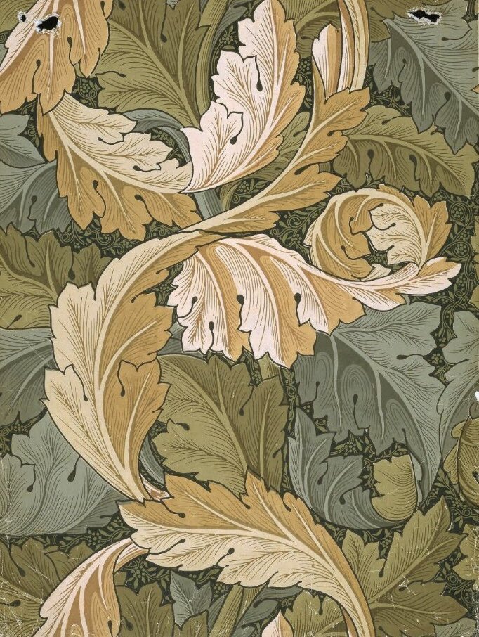 ArtGuideAlex's tweet image. Acanthus 1875 #WilliamMorris