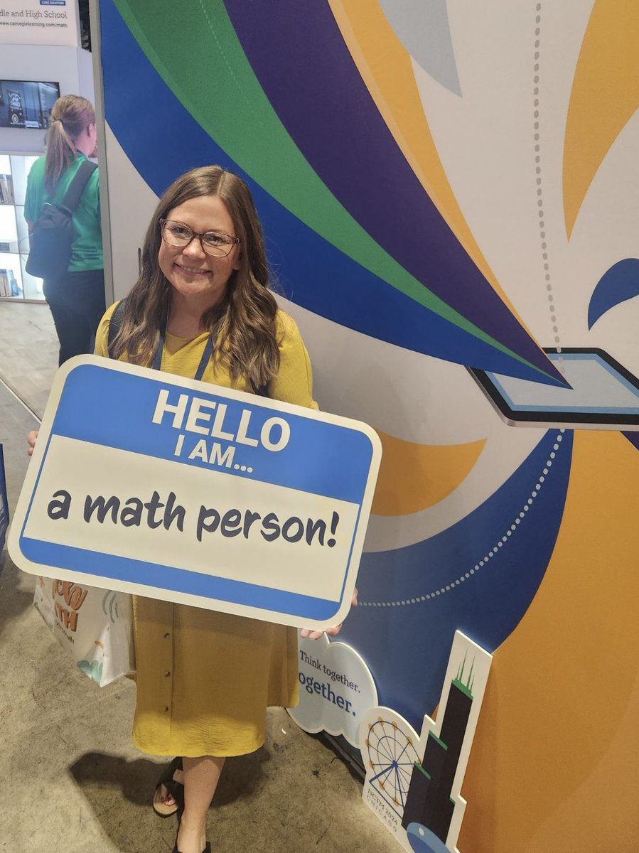 Thankful to be at NCTM this week! #NCTMCHI24 <a href="/EricaLembke/">Erica Lembke</a>