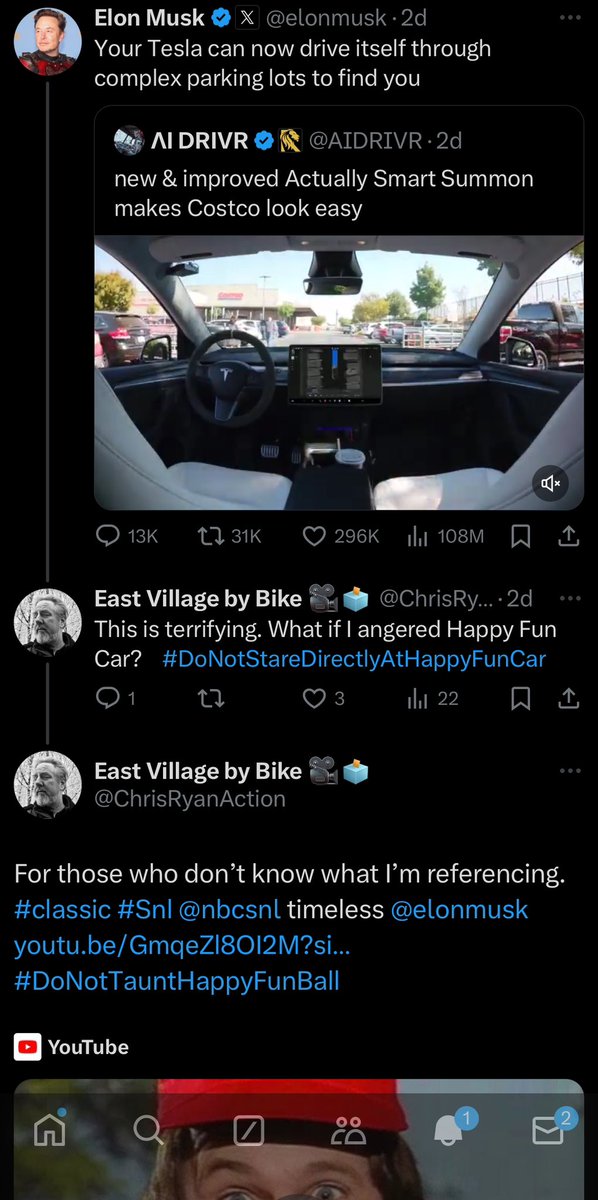 ChrisRyanAction's tweet photo. Well, I’m always baffled by my “reach” ( or appeal ) on MyspaceX or whatever - I’m retweeted /liked by THE OWNER OF THE COMPANY / @elonmusk but have no followers. Oh well, havin fun, trying to post original stuff, help my wife’s projects/works-figure it all out. 🤷♂️ #SaveTheParks https://t.co/lkeANSHvTq