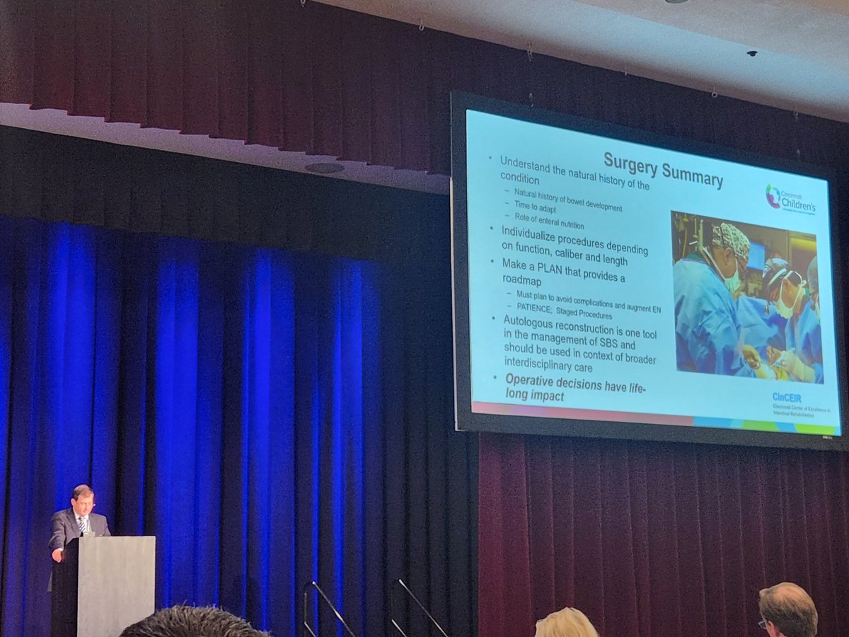 Autologous reconstruction and other surgical considerations in #sbs by <a href="/paulwalesGIFT/">Paul W. Wales</a> 

#pifrs2024 <a href="/PifrsP/">PIFRS PEDSINTESTINE</a>