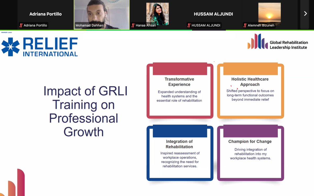 Global Rehabilitation Leadership Institute tweet media