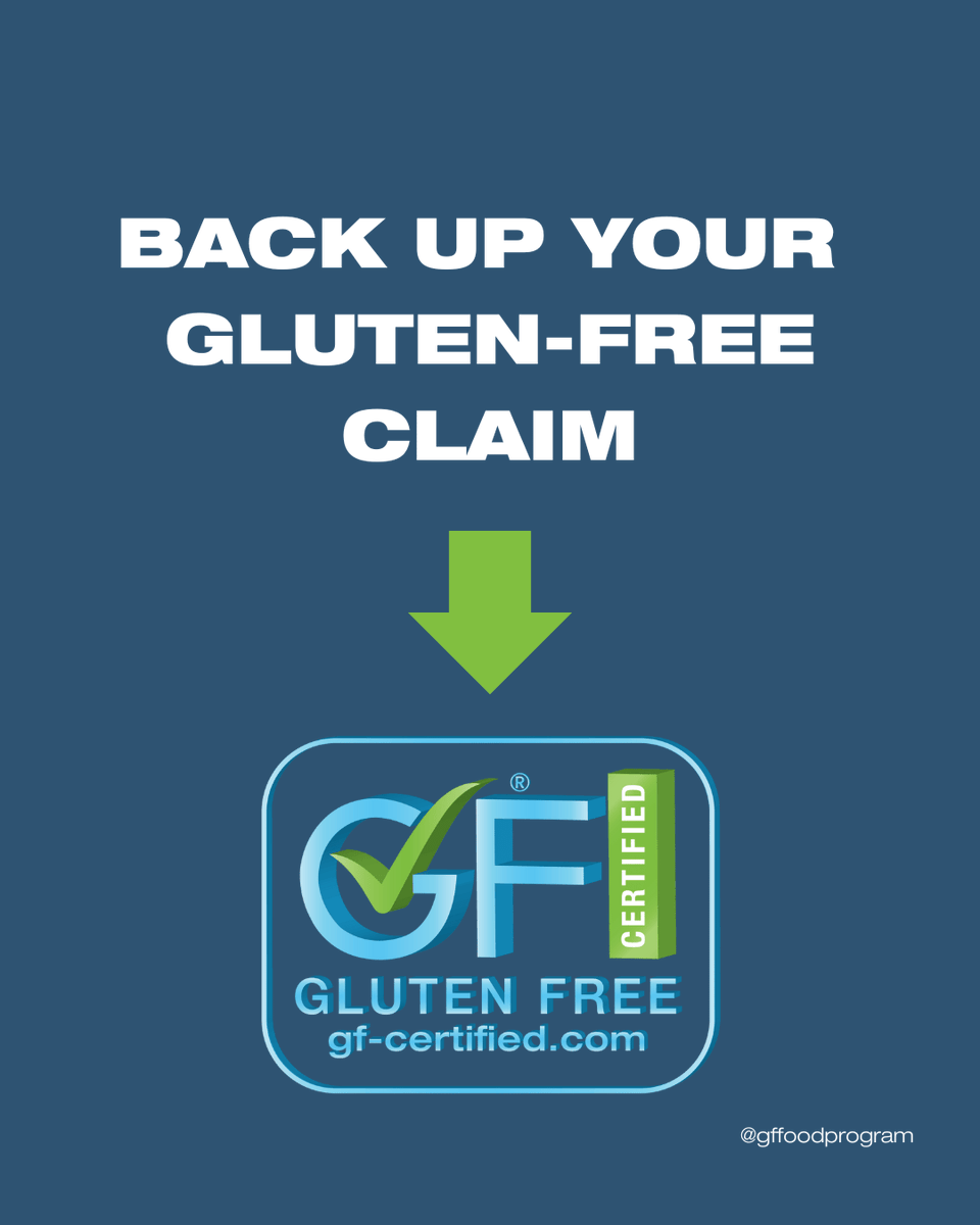 💡 Back Up Your Gluten-Free Claim! 💡

Obtaining gluten-free certification is more than ust a label—it's concrete proof that your business truly cares about food safety. ✅ 🌱

#GlutenFree #FoodSafety #Trust #Certification #GlutenFreeBusiness #HealthFirst