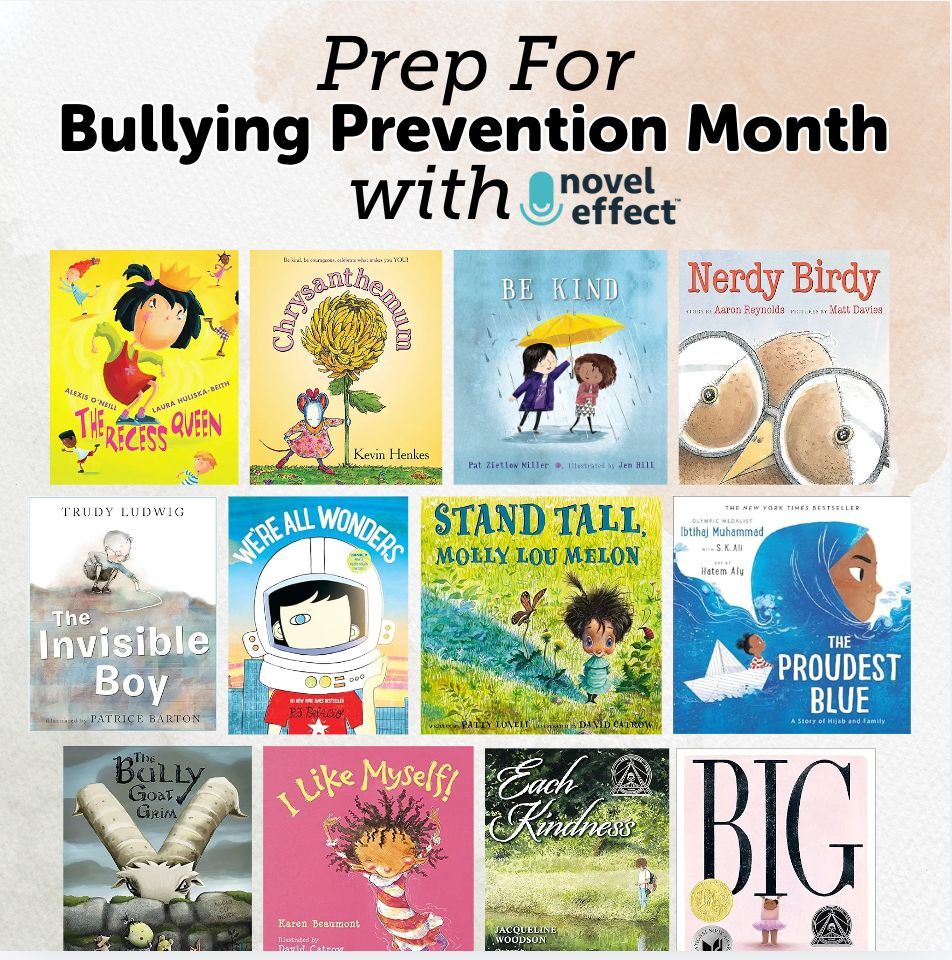 Don’t let bullying write the story! 📖🚫 These powerful reads paired with Novel Effect help kids stand up and speak out. Browse our whole collection to foster discussions about acceptance, inclusion, and kindness: buff.ly/4eDv1Uj