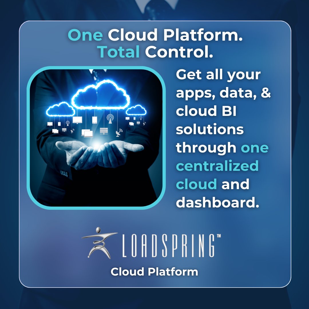 LoadSpring's tweet image. 🔍 Elevate Your Projects with LoadSpring Cloud Platform™!  Streamline operations, enhance productivity, &amp;amp; achieve cloud maturity with unparalleled security &amp;amp; legendary support. 🚀 Discover More! hubs.ly/Q02RcNrd0

#LoadSpring #CloudPlatform