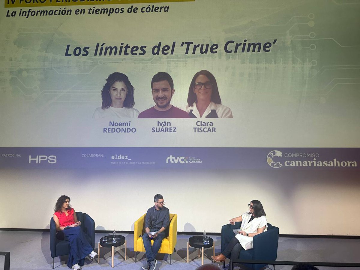 Canarias Ahora (@cahora) on Twitter photo <a href="/claratiscar/">Clara Tiscar</a> : "Yo me documento de la prensa, de lo que han hecho otros antes que yo. Yo me documento, no investigo"
#CompromisoCa
#ForoPeriodismoCa <a href="/claratiscar/">Clara Tiscar</a> : "Yo me documento de la prensa, de lo que han hecho otros antes que yo. Yo me documento, no investigo"
#CompromisoCa
#ForoPeriodismoCa
