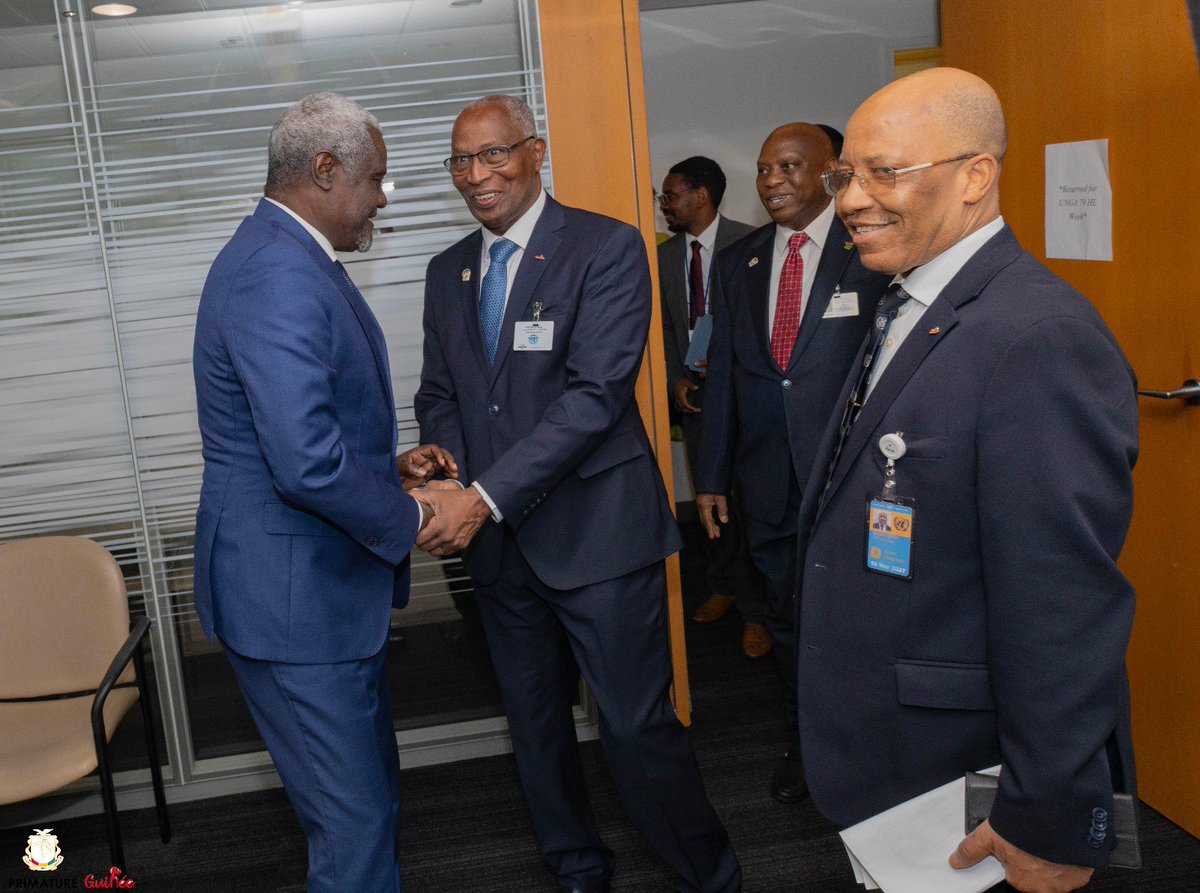 Le Premier ministre Amadou Oury Bah tweet media