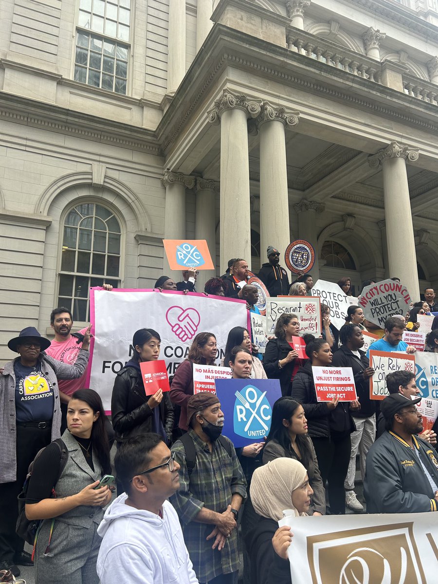 Hand in Hand: The Domestic Employers Network (@hihemployers) on Twitter photo This morning, the <a href="/nyccoalition4dw/">NYC Coalition for Domestic Work</a> is showing up alongside our <a href="/SecureJobsNYC/">Secure Jobs NYC #EndUnjustFirings</a> coalition partners, and Secure Jobs Act champion <a href="/tiffany_caban/">Tiffany Cabán</a>, to ensure our voices are heard: #EndUnjustFirings <a href="/NYCCouncil/">New York City Council</a> ✊ This morning, the <a href="/nyccoalition4dw/">NYC Coalition for Domestic Work</a> is showing up alongside our <a href="/SecureJobsNYC/">Secure Jobs NYC #EndUnjustFirings</a> coalition partners, and Secure Jobs Act champion <a href="/tiffany_caban/">Tiffany Cabán</a>, to ensure our voices are heard: #EndUnjustFirings <a href="/NYCCouncil/">New York City Council</a> ✊