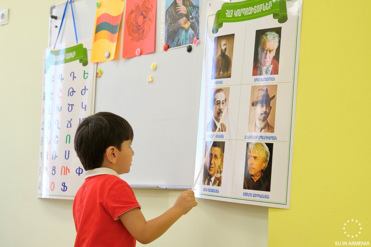 EUAmbArmenia's tweet image. ✅Was happy to visit 2 energy-efficient buildings &amp;amp; delighted by young beneficiaries&apos; performances!
🏡 15 kindergartens in current phase
🏠36 more buildings planned, including polyclinics
#EUinArmenia #SustainableDevelopment #EIP #Green #E5P