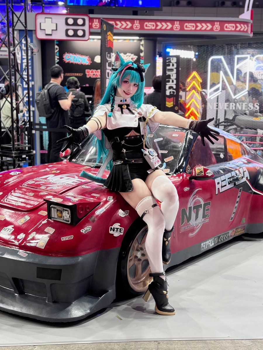 ヤッホー！ミントだよ！
今日はお疲れ様でした
明日もよろしくね~

#NTE 
#NTEアノマリー初体験 
#TGS2024 https://t.co/hDEupI5kPv