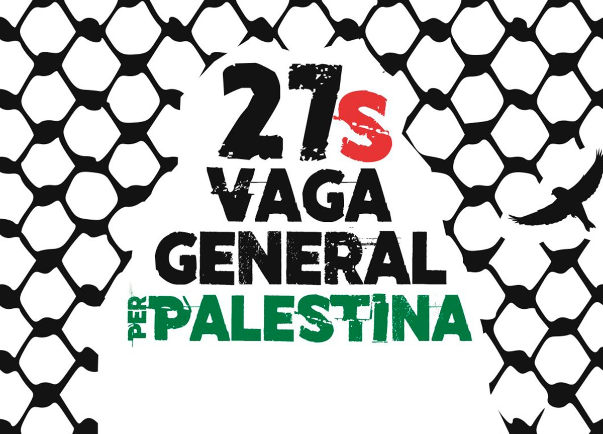 coopolis_bcn's tweet photo. 🇵🇸Demà 27 de setembre ens sumem a la #VagaPerPalest1na 

Prou complicitat
Prou immobilisme
Prou violència 

Comunicat:
https://t.co/LdWSdOTZj2 https://t.co/Bz6HMVCcYg