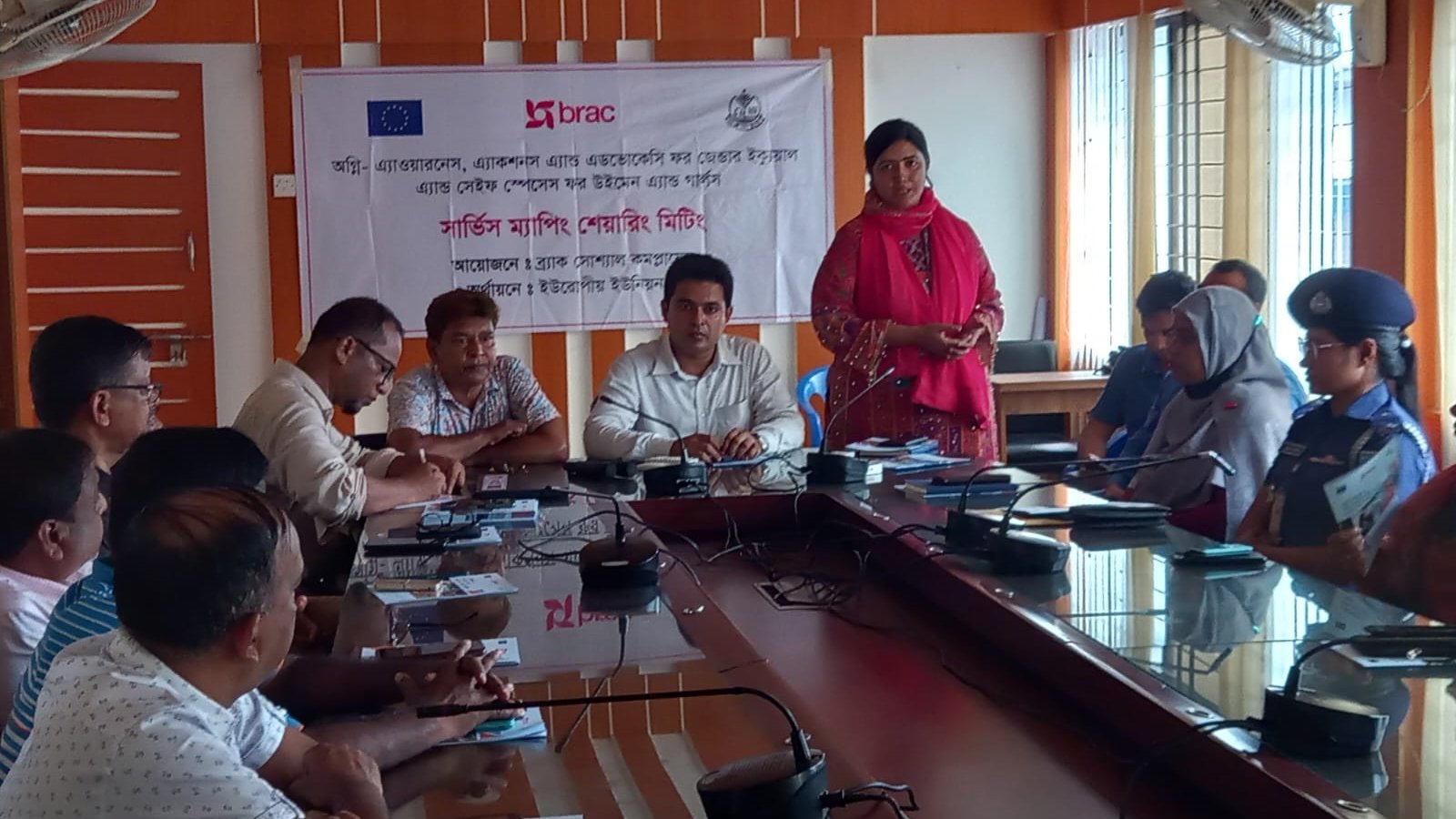 কালিয়াকৈরে ব্র্যাকের অগ্নি প্রকল্পের সার্ভিস ম্যাপিং শেয়ারিং মিটিং অনুষ্ঠিত