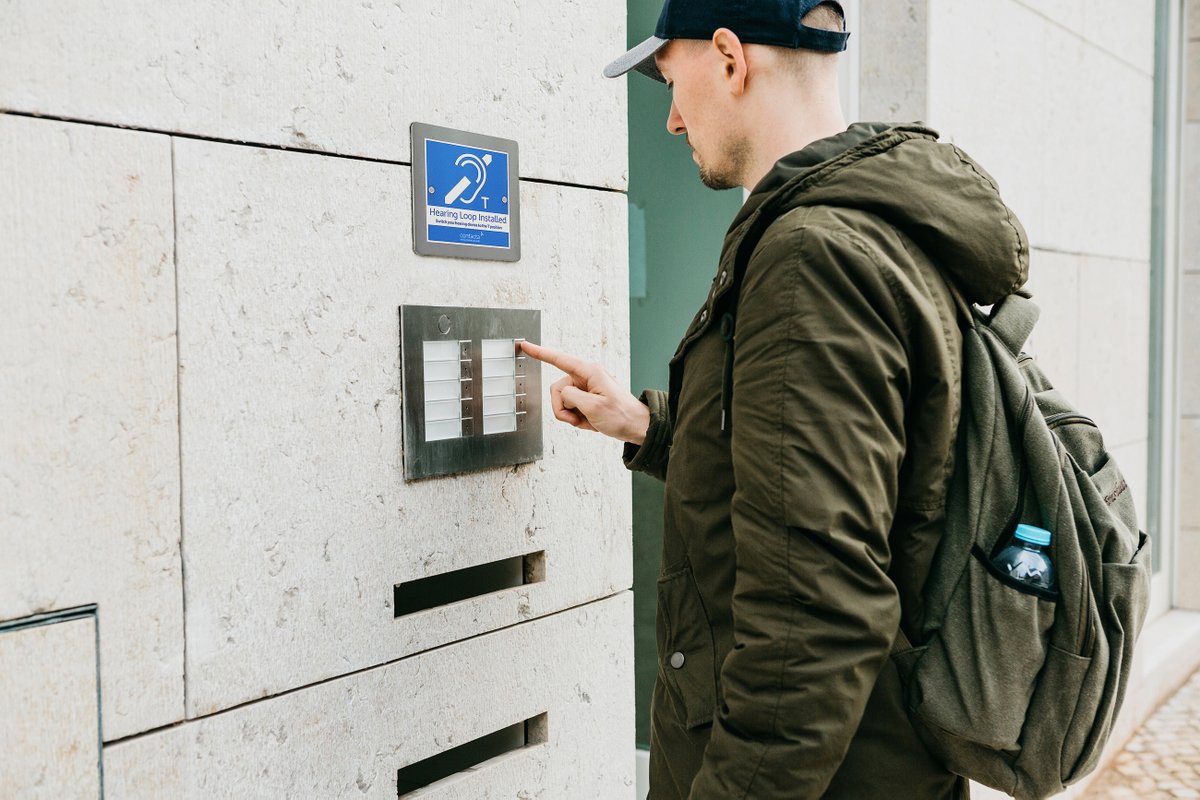 ContactaSystems's tweet photo. A #HearingLoop is not just a way to offer an inclusive service, it can keep your visitors or customers SAFE - in evacuations, lift breakdowns, refuge points, unstaffed areas and more. Talk to us about the best solution for your premises. #HearingLoss #Emergency #Evacuation https://t.co/WUocALOwOD