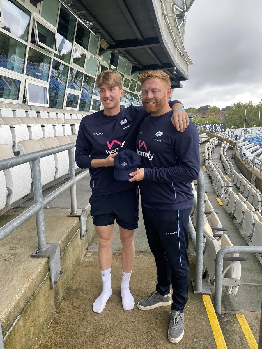 Martin Speight (@martinspeight1) on Twitter photo No cricket at Headingley today due to the weather but congratulations to George Hill who was presented with his 1st XI cap by Jonny Bairstow <a href="/SedberghSchool/">Sedbergh School</a> <a href="/WinderHouse/">Winder House</a> @SportingLives1 No cricket at Headingley today due to the weather but congratulations to George Hill who was presented with his 1st XI cap by Jonny Bairstow <a href="/SedberghSchool/">Sedbergh School</a> <a href="/WinderHouse/">Winder House</a> @SportingLives1