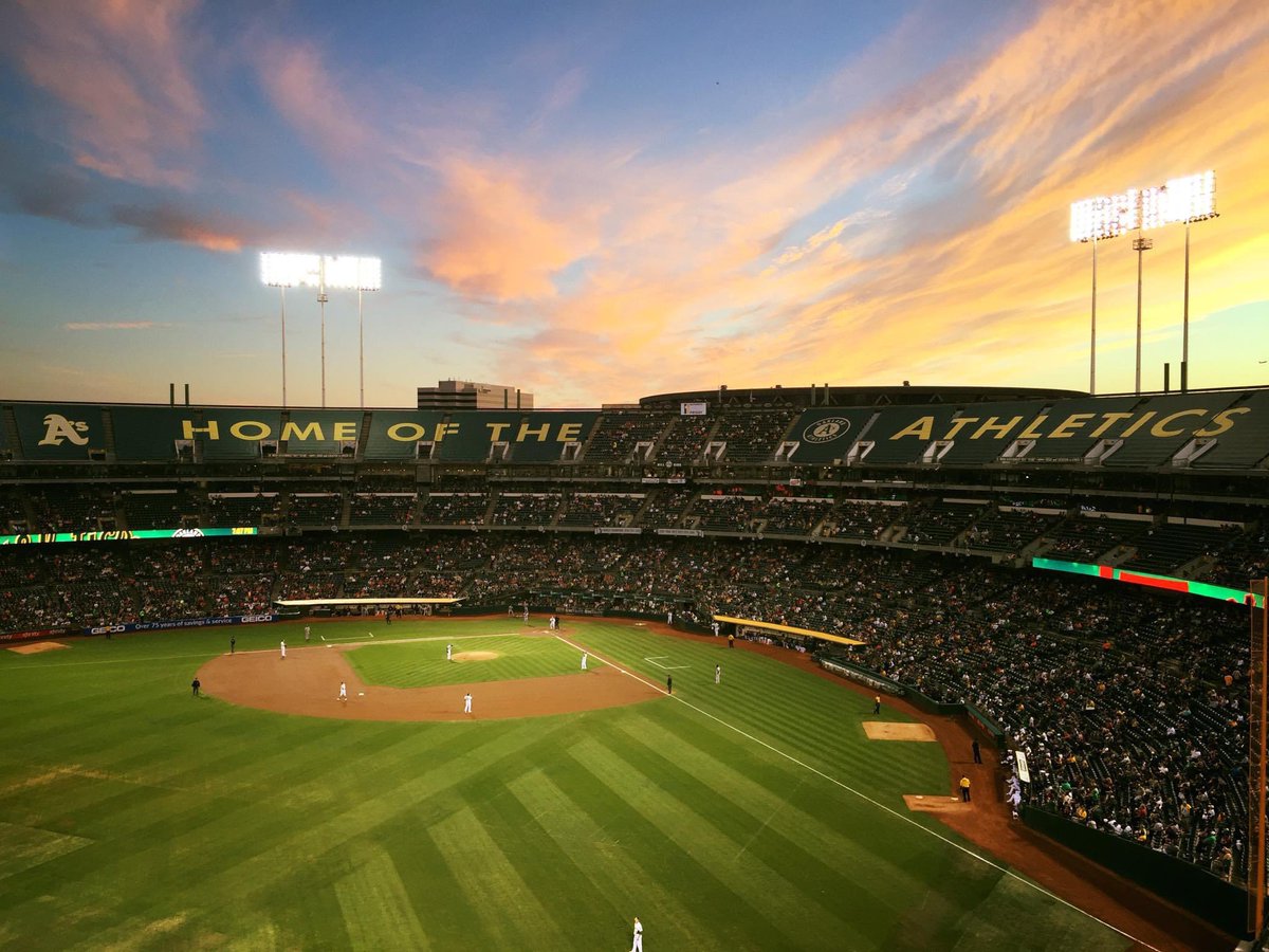 uprootedoakland's tweet photo. This doesn’t feel right. It will never feel right.

The day that we’ve all been dreading has finally come.

Goodbye, Oakland Coliseum.

#Athletics #RootedInOakland https://t.co/bZZTWREnoj