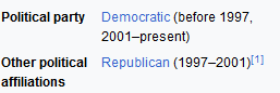 Makke93's tweet photo. @JohnMone @EyesOnTheRight switching parties again apparently https://t.co/0mWxdnbezP