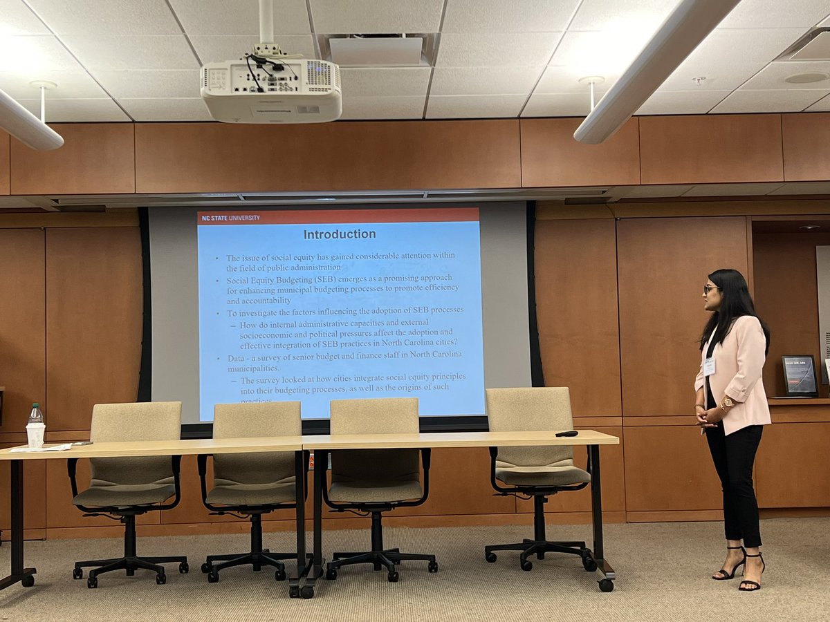 “Equity in Action: Accessing the Implementation Scope of Social Equity Budgeting” by <a href="/SamanAfshan/">Saman Afshan</a> of <a href="/NCStateSPIA/">NCStateSPIA</a>.