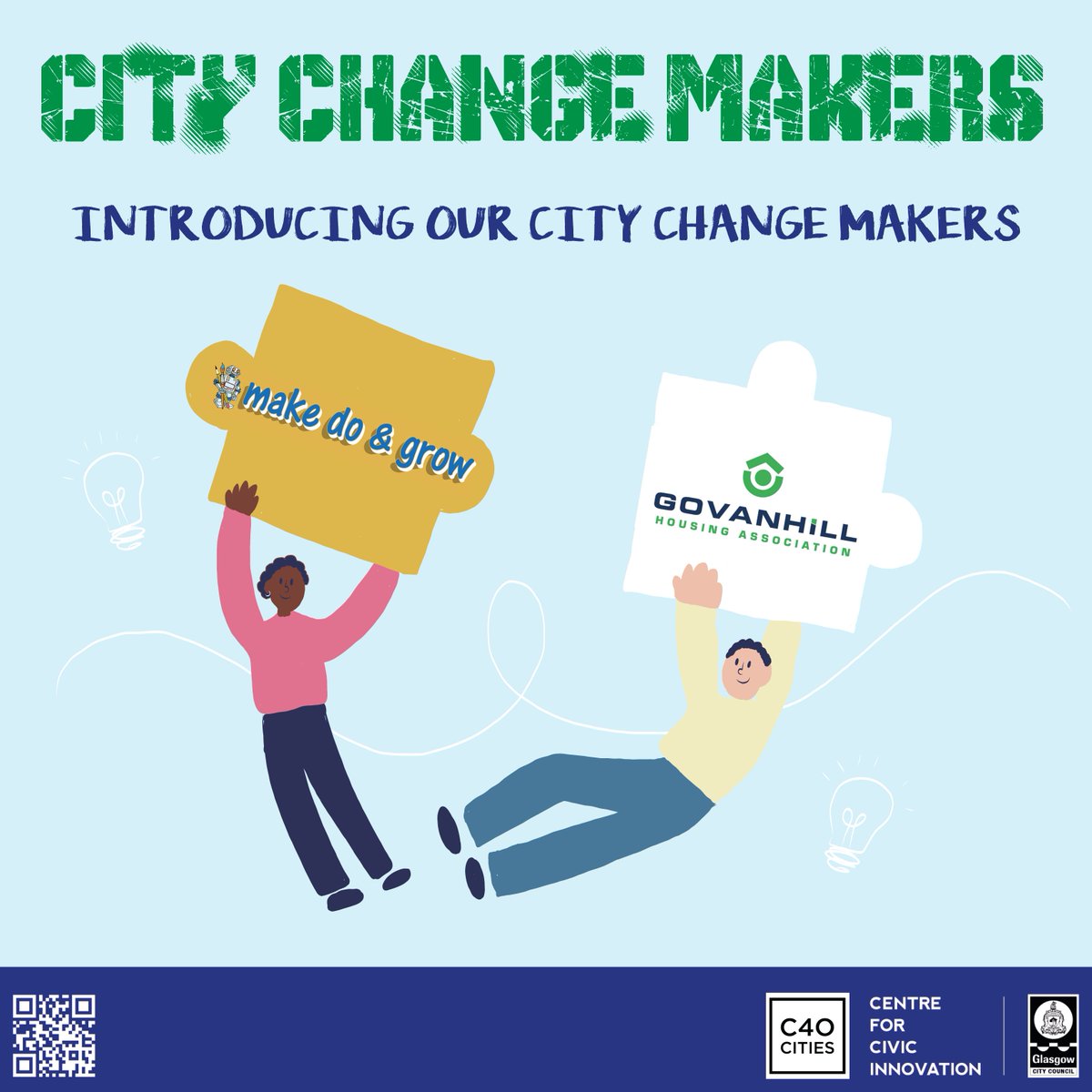 We’ve been working with <a href="/makedogrow/">Make Do & Grow CIC</a>, Govanhill Housing Association and local citizens to develop an idea that tackles climate change and improves wellbeing as part of our #CityChangeMakers programme!

#ScotClimateWeek #DesignForGlasgow #DesignForGood