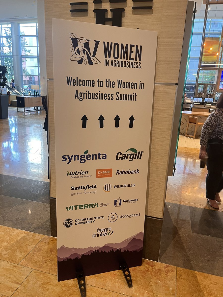 BensonHillInc's tweet photo. Itโs the final day at #WIAS24. Weโre grateful to have had the opportunity to network with #AgWomen from all over the world! ๐ https://t.co/LjBcRVQ9ex