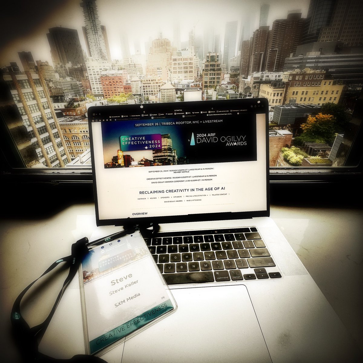 audioalchemist_'s tweet photo. So it begins...
Looking forward to spending the day atr the @the_ARF "Reclaiming Creativity in the Age of AI" summit today.
#ARFCreative #SonicStrategy #CreativeEffectiveness
#AI
@SiriusXMMedia https://t.co/3C5k1Tdxe1