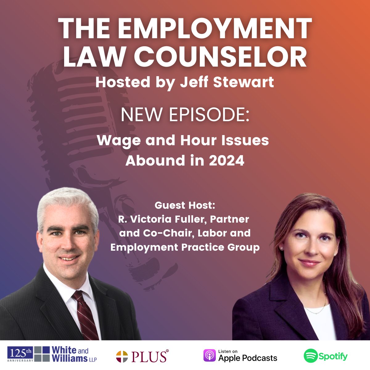 In this episode, Jeff is joined by Victoria Fuller to discuss the rise of wage and hour claims, what policies employers should have in place for large and small employers, proper documentation, and difficulties of class certifications.

#WageandHour #PLUS

loom.ly/ZrR0H8o