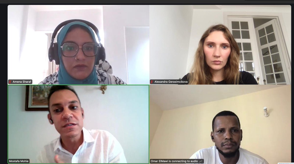 Today <a href="/alexandra_grsm/">Alexandra Gerasimcikova</a> spoke at the <a href="/MenaFem/">MenaFem Movement For Economic,Ecological Justice</a> workshop on how #GlobalGateway energy investments are just another 🇪🇺neocolonial resource grab. 

At a time when energy projects should be prioritising local needs &amp; climate goals, the focus remains on corporate profit.