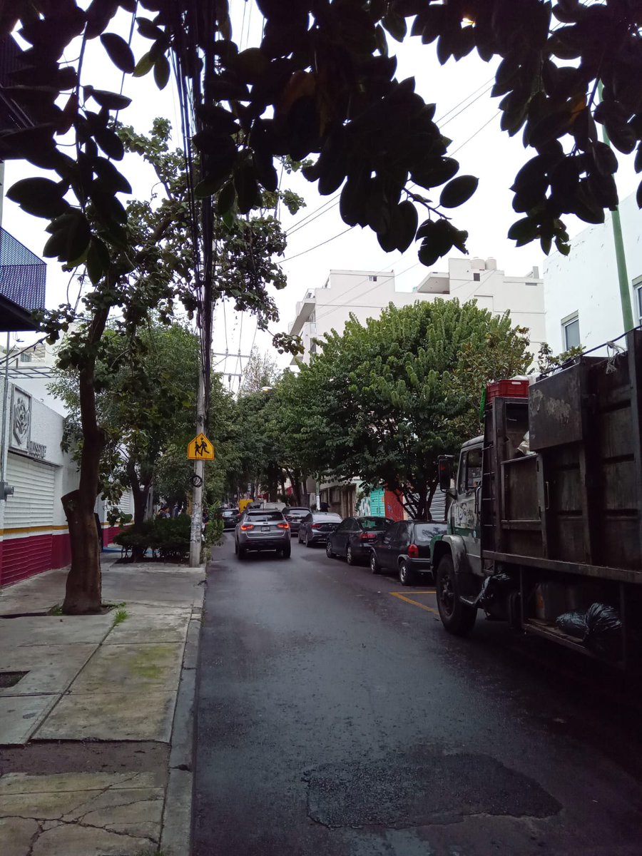 peatonencalma's tweet photo. Otro día tranquilo en la calle de Van Dyck, sin problemas de circulación, tanto viales como para peatones. https://t.co/zPN0iSaauU