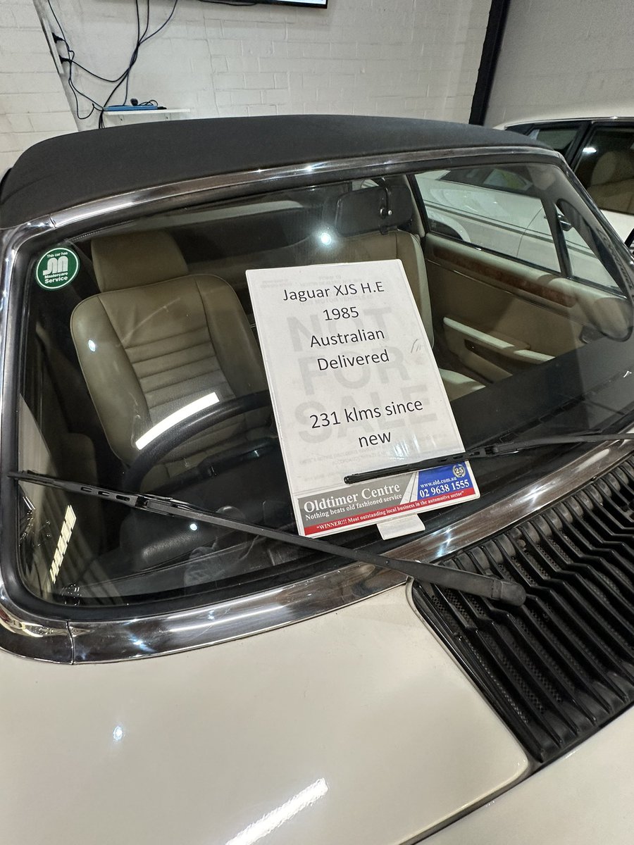 steve_moran's tweet photo. @Carpervert @classiccarauc @LateBrakeShow Came across these pair of delivery mileage XJS’s in a small Sydney car showroom last weekend that may be good donor cars for your restomod project Jonny! https://t.co/sWxivSOBGW