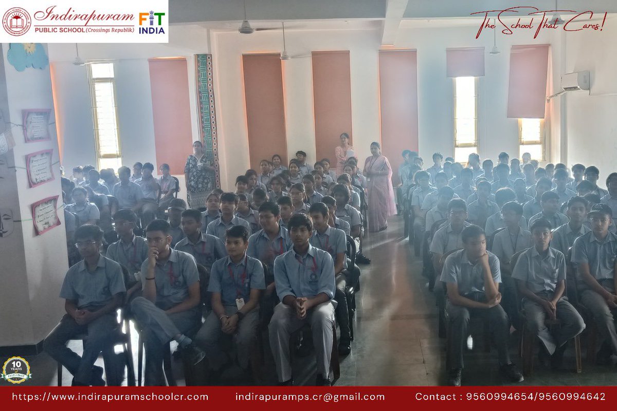 IPSCrossings's tweet photo. IPSCR hosted a Motivational/Leadership Talk as part of the School Innovation Council activities for classes IX to XII. The session featured Prof. P.V.M Rao, Dean Coordinator of the Design Innovation Center at IIT Delhi. https://t.co/vODSnKSeNf